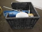 Used Patterson-Kelley Double Cone Vacuum Tumble Dryer, 3 Cubic Feet, 304 Stainless Steel. Maximum material density 100 pounds a cubic foot. Approximate 25