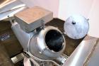 Used Patterson-Kelley Twin Shell Vacuum Tumble Dryer, 10 Cubic Feet, 316L Stainless Steel. Internal rated for full vacuum, 304 stainless steel jacket rated 30 psi at 250 degrees F. Maximum material d...