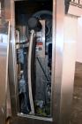 Used Patterson-Kelley Twin Shell Vacuum Tumble Dryer, 10 Cubic Feet, 316L Stainless Steel. Internal rated for full vacuum, 304 stainless steel jacket rated 30 psi at 250 degrees F. Maximum material d...