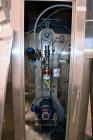 Used Patterson-Kelley Twin Shell Vacuum Tumble Dryer, 10 Cubic Feet, 316L Stainless Steel. Internal rated for full vacuum, 304 stainless steel jacket rated 30 psi at 250 degrees F. Maximum material d...