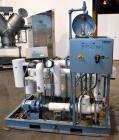 Used Patterson-Kelley Twin Shell Vacuum Tumble Dryer, 10 Cubic Feet, 316L Stainless Steel. Internal rated for full vacuum, 304 stainless steel jacket rated 30 psi at 250 degrees F. Maximum material d...