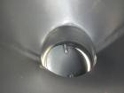 Used Patterson-Kelley 1 Cubic Foot Twin Shell Dry Blender, 304 Stainless Steel. (2) 11