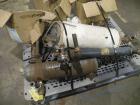 Used Patterson Kelley Twin Shell Vacuum Tumble Dryer, 10 cubic feet, 316 stainless steel. Internal not rated, 304 stainless steeljacket rated 30 psi at 250 deg F. Maximum material density 70 pounds p...