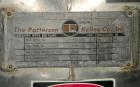 Used Patterson Kelley Twin Shell Vacuum Tumble Dryer, 10 cubic feet, 316 stainless steel. Internal not rated, 304 stainless steeljacket rated 30 psi at 250 deg F. Maximum material density 70 pounds p...