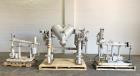 Used Industrial Patterson Kelley Twin Shell Solids Processor – 3 Cubic Feet, Vacuum & XP Motor
