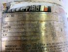 Used Industrial Patterson Kelley Twin Shell Solids Processor – 3 Cubic Feet, Vacuum & XP Motor