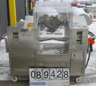 USED: Patterson Kelley mini processor 8 quart (.26 cubic foot) twin shell vacuum dryer, 316 stainless steel. Internal rated FV at 212 deg F, stainless steel jacket rated 30 psi at 212 deg F. Max mate...