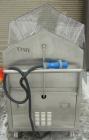 USED: Patterson Kelley mini processor 8 quart (.26 cubic foot) twin shell vacuum dryer, 316 stainless steel. Internal rated FV at 212 deg F, stainless steel jacket rated 30 psi at 212 deg F. Max mate...