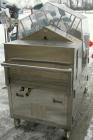 USED: Patterson Kelley mini processor 8 quart (.26 cubic foot) twin shell vacuum dryer, 316 stainless steel. Internal rated FV at 212 deg F, stainless steel jacket rated 30 psi at 212 deg F. Max mate...