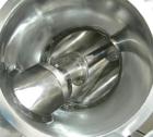 USED: Patterson Kelley mini processor 8 quart (.26 cubic foot) twin shell vacuum dryer, 316 stainless steel. Internal rated FV at 212 deg F, stainless steel jacket rated 30 psi at 212 deg F. Max mate...
