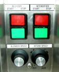 USED: Patterson Kelley mini processor 8 quart (.26 cubic foot) twin shell vacuum dryer, 316 stainless steel. Internal rated FV at 212 deg F, stainless steel jacket rated 30 psi at 212 deg F. Max mate...