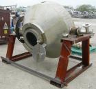 Used Patterson Pump Company Double Cone Dryer, model 415, 29 cubic feet working capacity, 41.42 total, 316 stainless steel. Internal rated FV/30 psi @ 350 degrees F, jacket rated 45 psi @ 350 degrees...