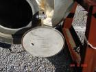 Used Patterson Pump Company Double Cone Dryer, model 415, 29 cubic feet working capacity, 41.42 total, 316 stainless steel. Internal rated FV/30 psi @ 350 degrees F, jacket rated 45 psi @ 350 degrees...