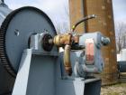 USED: Patterson Industries double cone vacuum dryer. Built in 1969.Stainless steel contact parts. Shell has a jacket rated for vacuum at300 deg F and 15 psig at 300 deg F. Top head thickness is 5/16