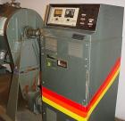 Used Paul O. Abbe Rota-Cone Vacuum Dryer 24RCVD.  2.5 Cubic feet mixing capacity, 5 rpm, 3/4 hp drive.  304 Stainless steel, 12 kW Sterlco S8412AX electric heat transfer, water cooled condenser and t...