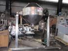 Used Paul O Abbe Rota-Cone Vacuum Dryer, Model 36RCD. 8.8 cubic feet working capacity, 13.5 total, 316 stainless steel. Internal rated full vacuum at 450 deg F,  jacket rated 14 psi. Approximately 36...