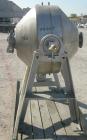 Used- Paul O Abbe Rota-Cone Vacuum Dryer, Model 36RCD. 8.1 Cubic feet working capacity, 13.5 total, 316 stainless steel. Int...