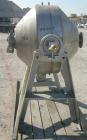 Used Paul O Abbe Rota-Cone Vacuum Dryer, Model 36RCD. 8.1 Cubic feet working capacity, 13.5 total, 316 stainless steel. Internal rated FV to 14.7 psi at 450 degrees F, jacket rated 14.7 psi at 450 de...