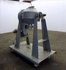 Used Paul O Abbe Rota-Cone Vacuum Dryer, Model RCD 18, Cubic Feet, 304 Stainles