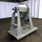 Used Paul O Abbe Rota-Cone Vacuum Dryer, Model RCD 18, Cubic Feet, 304 Stainles