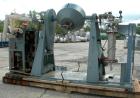 USED: Paul O Abbe Rota Cone vacuum dryer, model RCD, 2.5 cubic feet working capacity, 4.2 total. 304 stainless steel. Internal rated F/V, carbon steel jacket rated 14 psi. 24