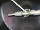 USED: Paul O Abbe Rota Cone vacuum dryer, model RCD, 2.5 cubic feet working capacity, 4.2 total. 304 stainless steel. Internal rated F/V, carbon steel jacket rated 14 psi. 24