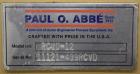 Used Paul O Abbe RCVD-12 Rota-Cone Vacuum Dryer – 304 Stainless Steel