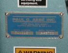 Used Paul O Abbe Rota-Cone Vacuum Dryer, Model RCVD-12, (.3) cubic feet working capacity, (.7) total. Internal teflon coated. Internal rated FVat 250 deg F, jacket rated 14.7 psi at 250 deg F. 12