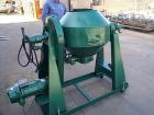 USED: Paul O Abbe conical dryer, RCVD-24. Approximately 3 cu ft, stainless steel contact parts, carbon steel outer shell, jacketed (non-code) 14.7 psi. Driven by 1/2 hp, 230-460V, 1725 rpm, 3 phase, ...
