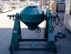 USED: Paul O Abbe conical dryer, RCVD-24. Approximately 3 cu ft, stainless steel contact parts, carbon steel outer shell, jacketed (non-code) 14.7 psi. Driven by 1/2 hp, 230-460V, 1725 rpm, 3 phase, ...