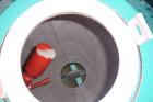USED: Paul O Abbe conical dryer, RCVD-24. Approximately 3 cu ft, stainless steel contact parts, carbon steel outer shell, jacketed (non-code) 14.7 psi. Driven by 1/2 hp, 230-460V, 1725 rpm, 3 phase, ...