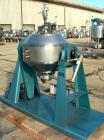 USED: Paul O Abbe Rota-Cone vacuum dryer, model RCVD-24. 2.6 cu ft working, 3.9 cu ft total capacity based on 65% total volume. 304 stainless steel. Twin 45 deg cones rated for full vacuum. Internal ...
