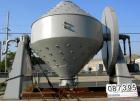 USED: Paul O Abbe Rota Cone vacuum dryer, model RCVD-84, 114 cubic feet working capacity, 172 total, 304 stainless steel. Internal rated F/V, carbon steel jacket rated 14.7 psi. 84
