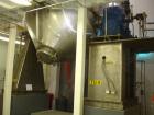 Used Pfaudler Glass Lined Double Cone Dryer, 150 Cubic Feet, Model 96-45-CD-MS. Internal rated 30 psi/FV @ 450 deg F. Jacket rated 50 psi @ 350 deg F. Type 9115 glass, 8' diameter, with Hasteloy vacu...