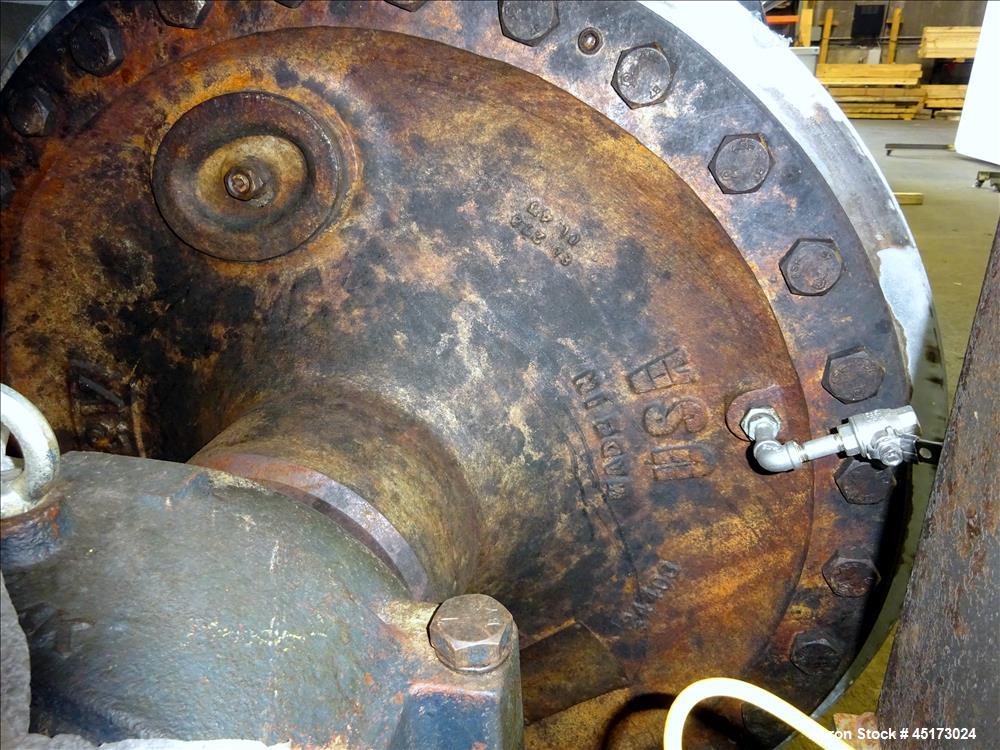 Used GL&V Drum Dryer, Chrome Plate Carbon Steel.
