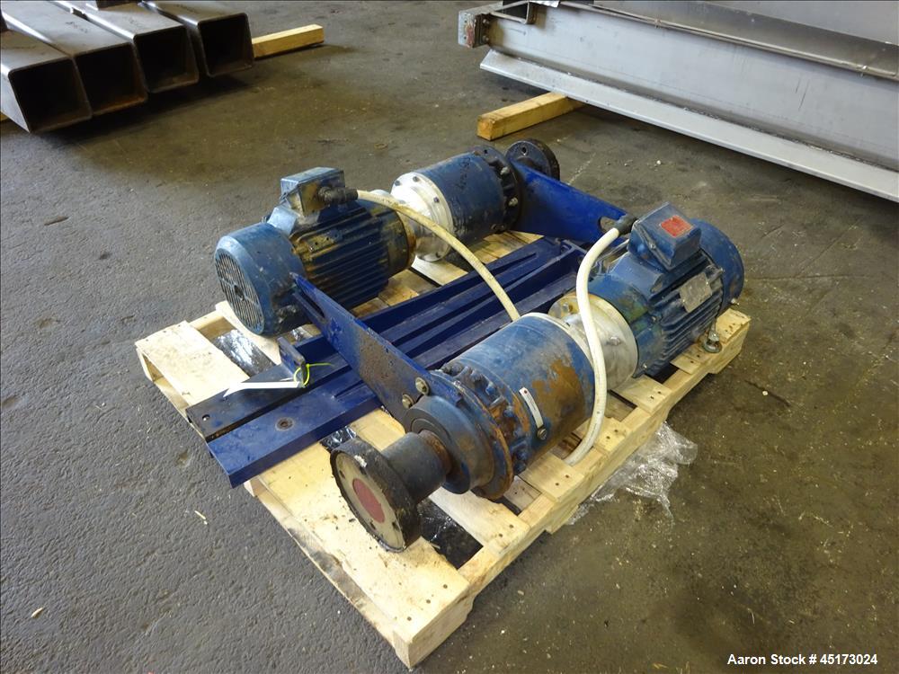 Used GL&V Drum Dryer, Chrome Plate Carbon Steel.