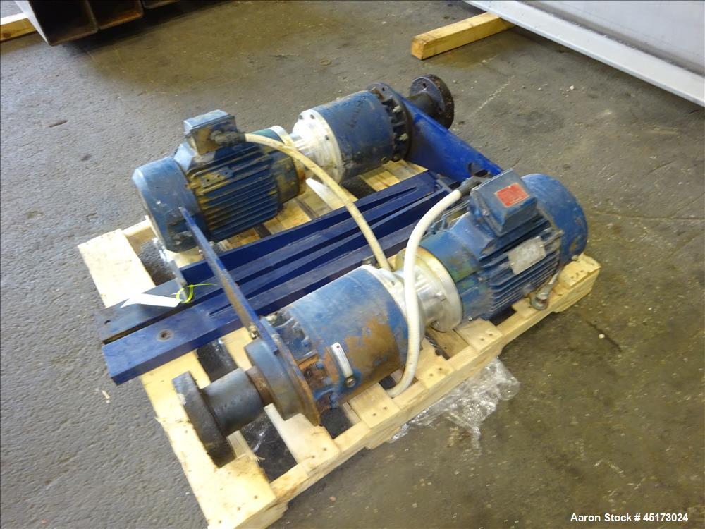 Used GL&V Drum Dryer, Chrome Plate Carbon Steel.