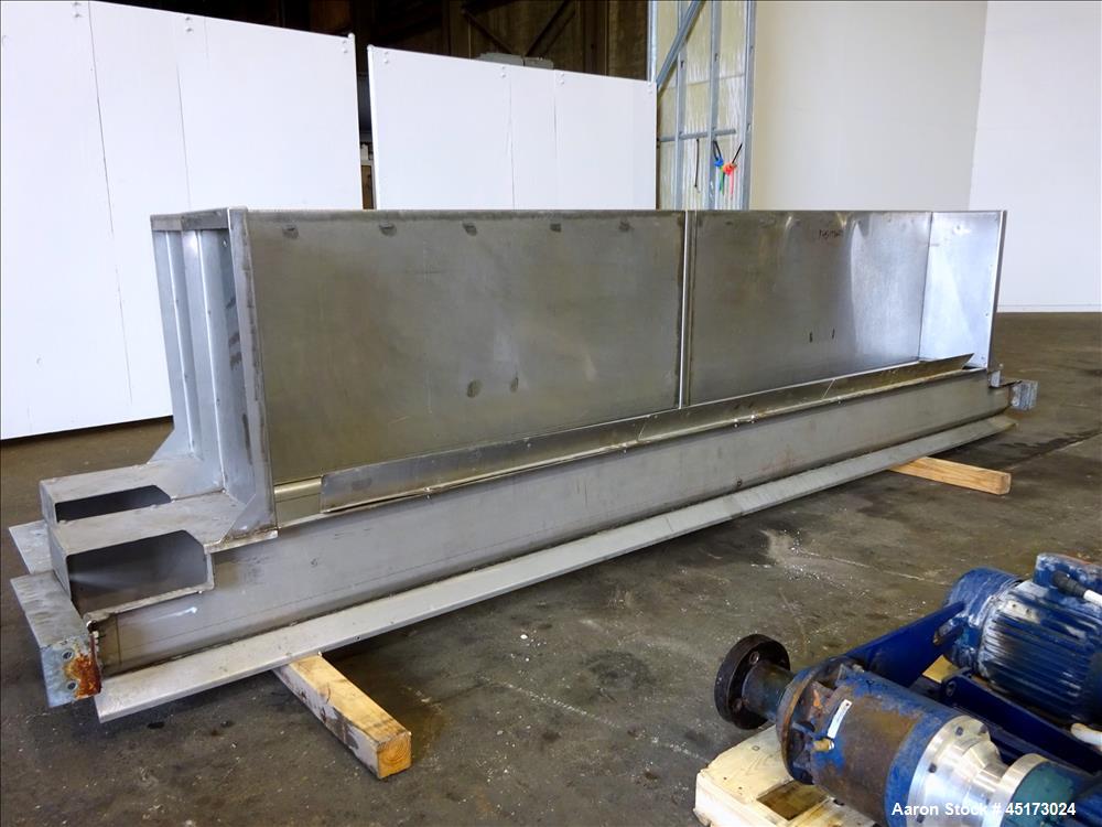 Used GL&V Drum Dryer, Chrome Plate Carbon Steel.
