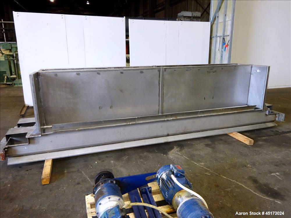 Used GL&V Drum Dryer, Chrome Plate Carbon Steel.