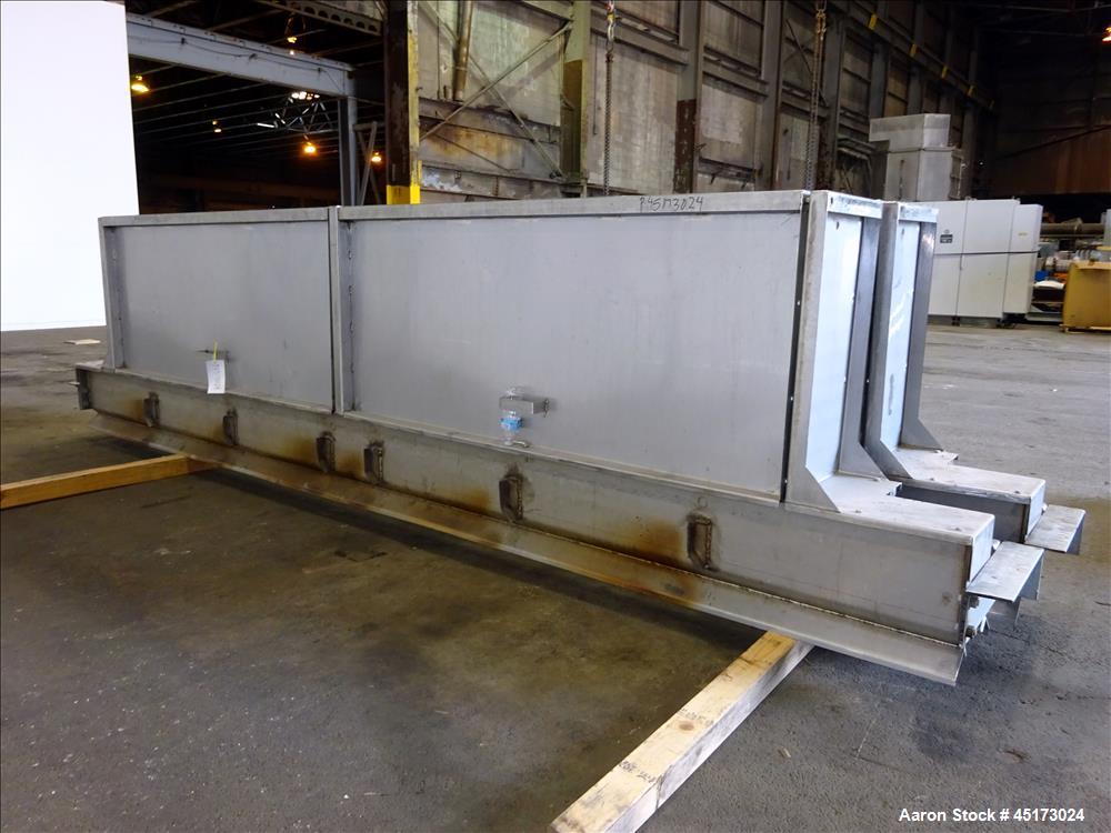 Used GL&V Drum Dryer, Chrome Plate Carbon Steel.