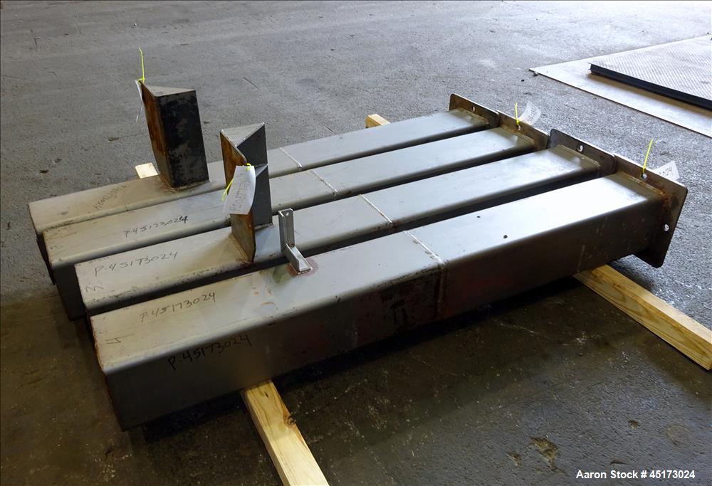Used GL&V Drum Dryer, Chrome Plate Carbon Steel.