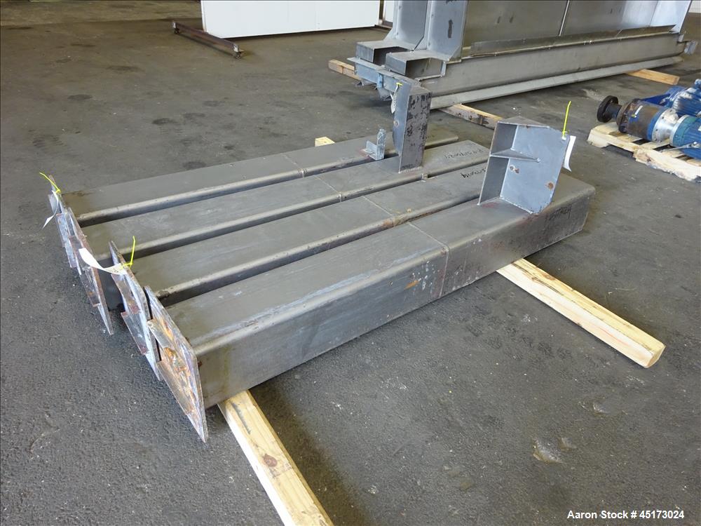 Used GL&V Drum Dryer, Chrome Plate Carbon Steel.