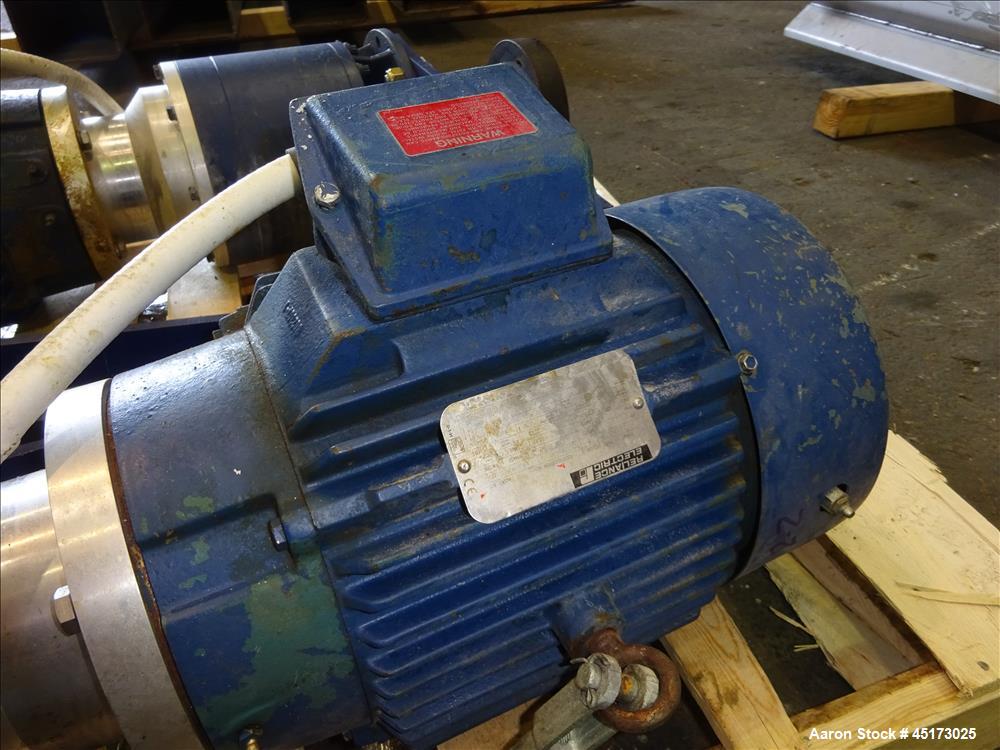 Used GL&V Drum Dryer, Model, Chrome Plate Carbon Steel.
