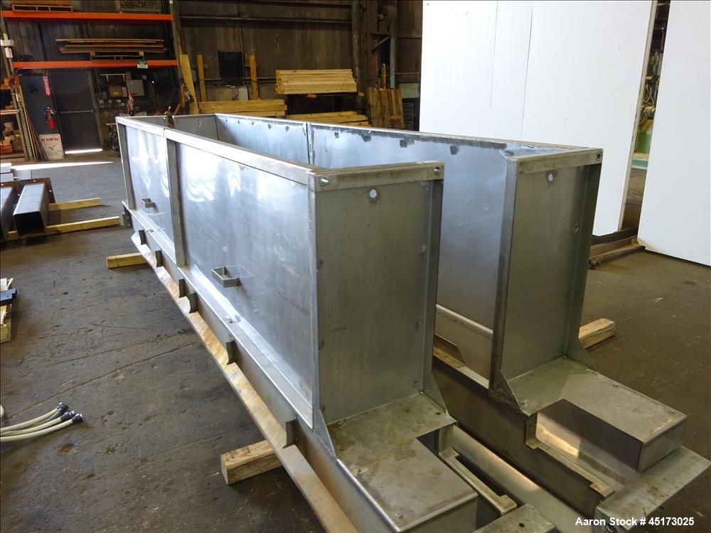 Used GL&V Drum Dryer, Model, Chrome Plate Carbon Steel.