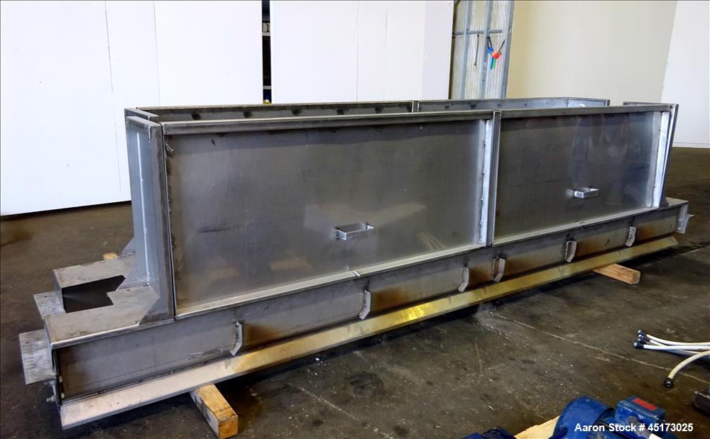 Used GL&V Drum Dryer, Model, Chrome Plate Carbon Steel.