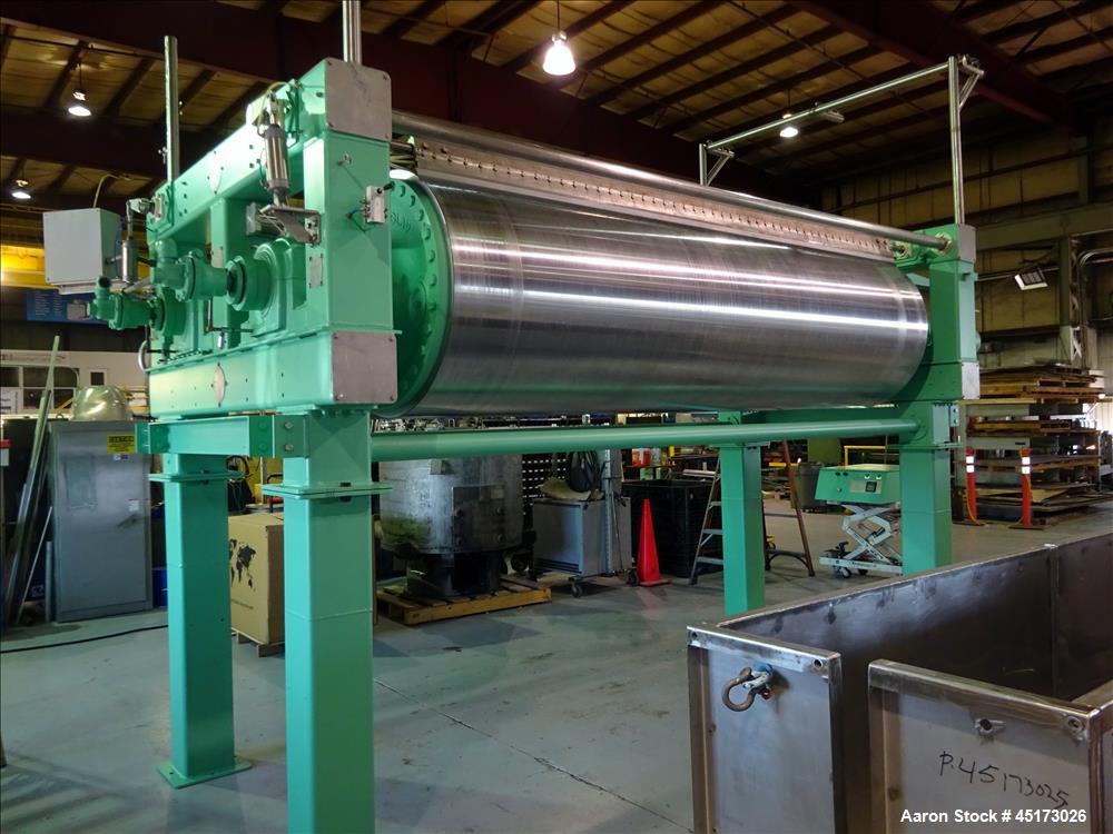 Used GL&V Double Drum Dryer.