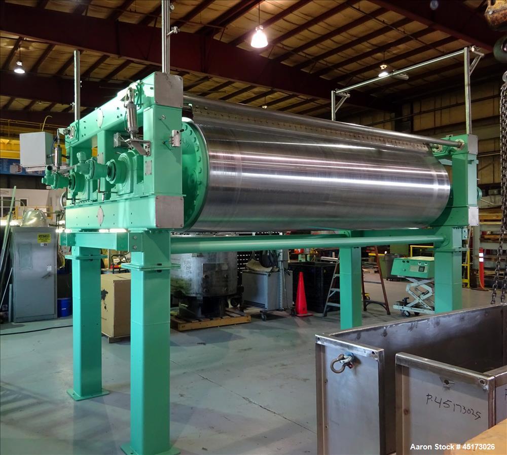Used GL&V Double Drum Dryer.