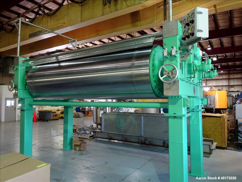 Used GL&V Double Drum Dryer.