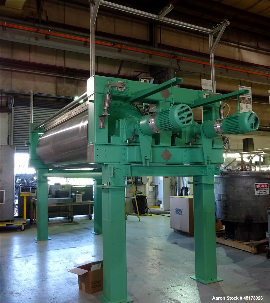 Used GL&V Double Drum Dryer.
