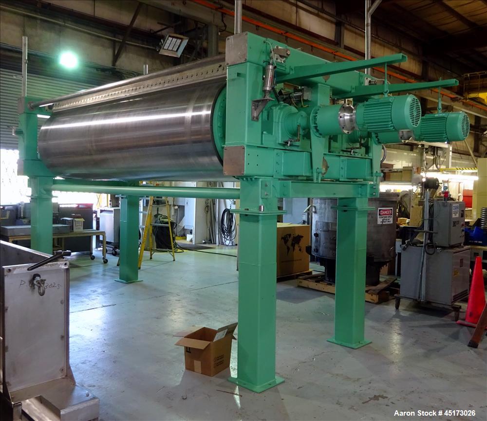 Used GL&V Double Drum Dryer.